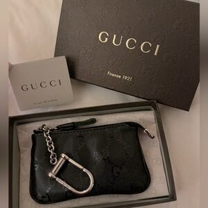 Authentic Gucci Coin Purse Black